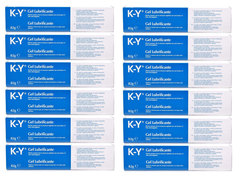K-Y Jelly Personal Lubricant - 82g (Pack of 12)