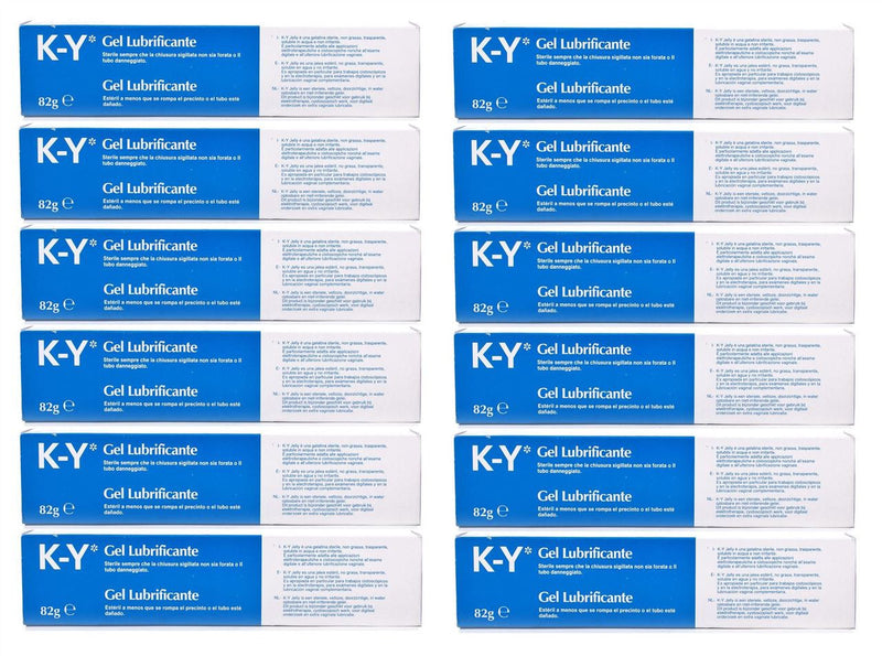 K-Y Jelly Personal Lubricant - 82g (Pack of 12)