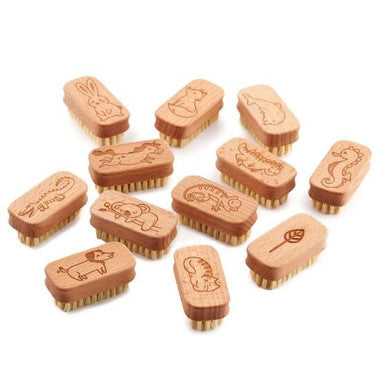 Ecoliving Children Natural Vegan Nail Brush - 12 Unit