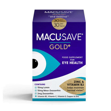 Macusave Gold - 30 Capsules