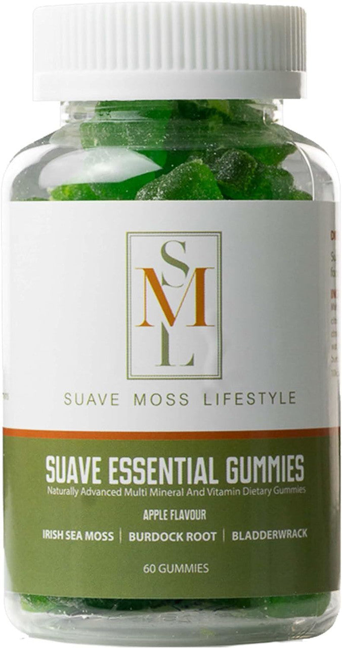 SML Suave Essential Apple Flavour Gummies - 60 Gummies