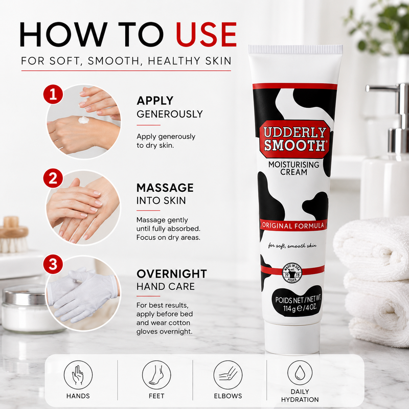Udderly Smooth Moisturising Cream - 114g