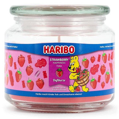 Haribo Scented Candle Strawberry Happiness - 300g