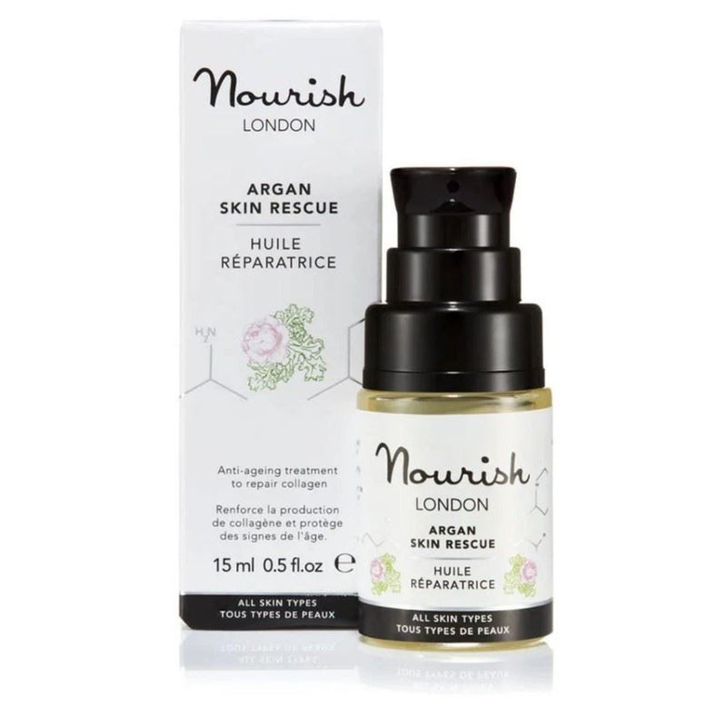 Nourish London Argan Skin Rescue Oil - 15ml
