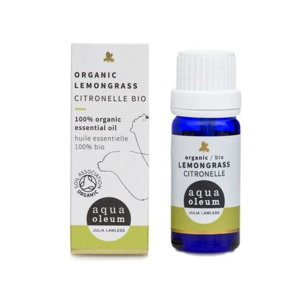 Aqua Oleum Organic Lemongrass Essential Oil - 10ml