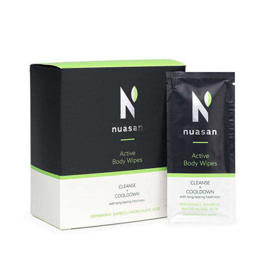 Nuasan Active Body Wipes - 25 Wipes