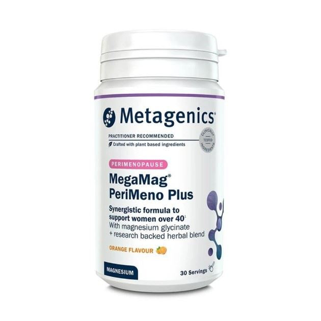 Metagenics MegaMag PeriMeno Plus Magnesium Powder - 175g