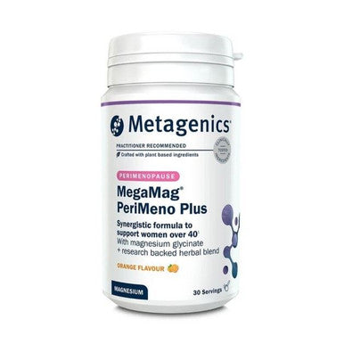 Metagenics MegaMag PeriMeno Plus Magnesium Powder - 175g
