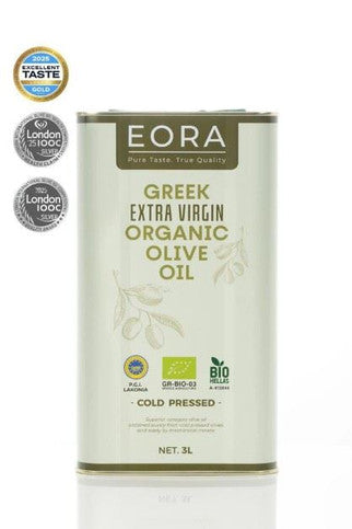 EORA Greek Extra Virgin Olive Oil PGI Lakonia - 3L