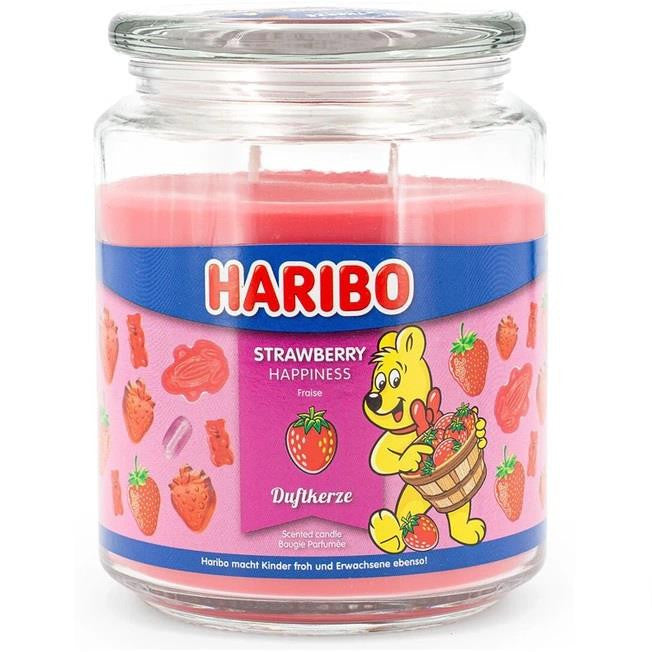 Haribo Scented Candle Strawberry Happiness - 510g