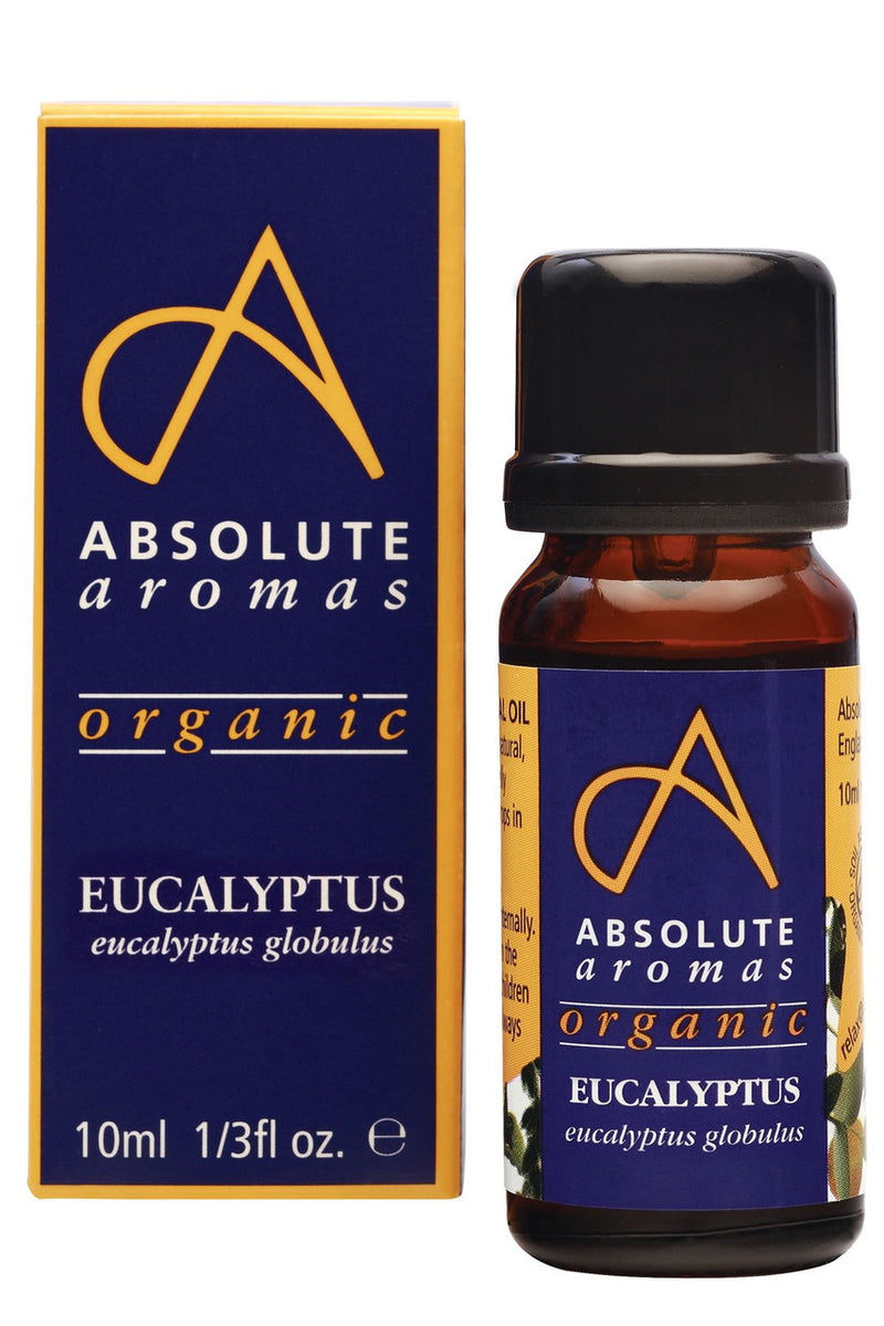 Absolute Aromas Organic Eucalyptus Globulus Oil - 10ml