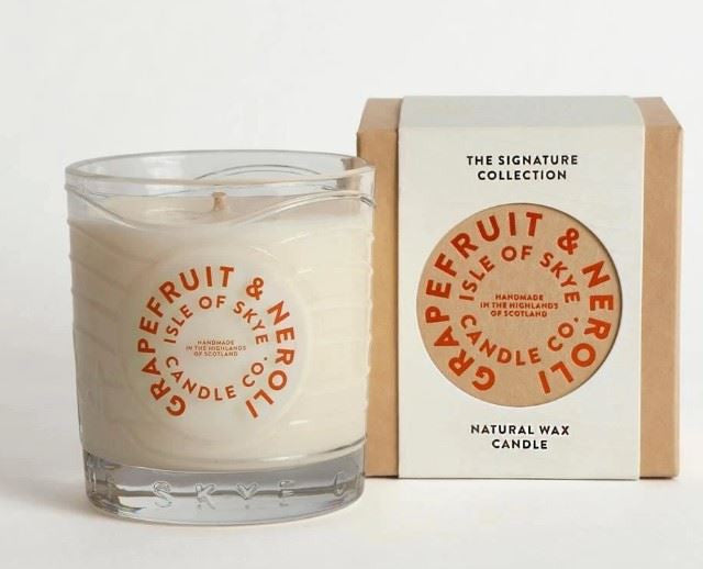 Isle of Skye Grapefruit & Neroli Island Natural Candle - 1 Unit
