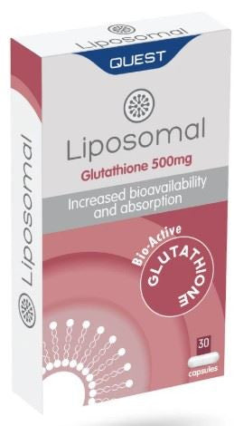 Quest Liposomal Glutathione 500mg - 30 Capsules