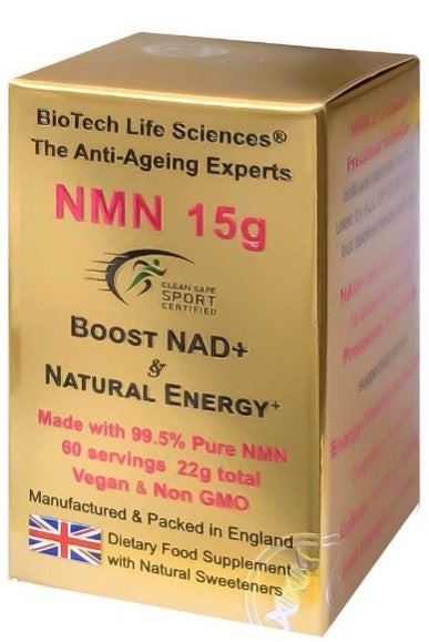 BioTech Life Sciences NMN Anti-Ageing Natural Citrus - 15g