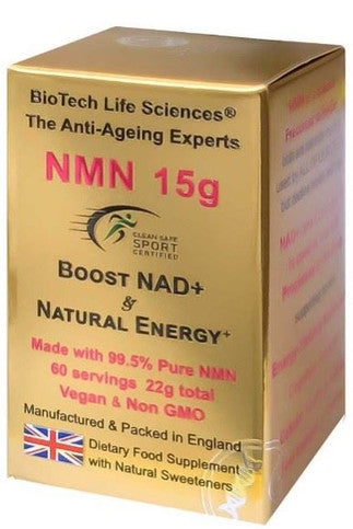 BioTech Life Sciences NMN Anti-Ageing Natural Citrus - 15g