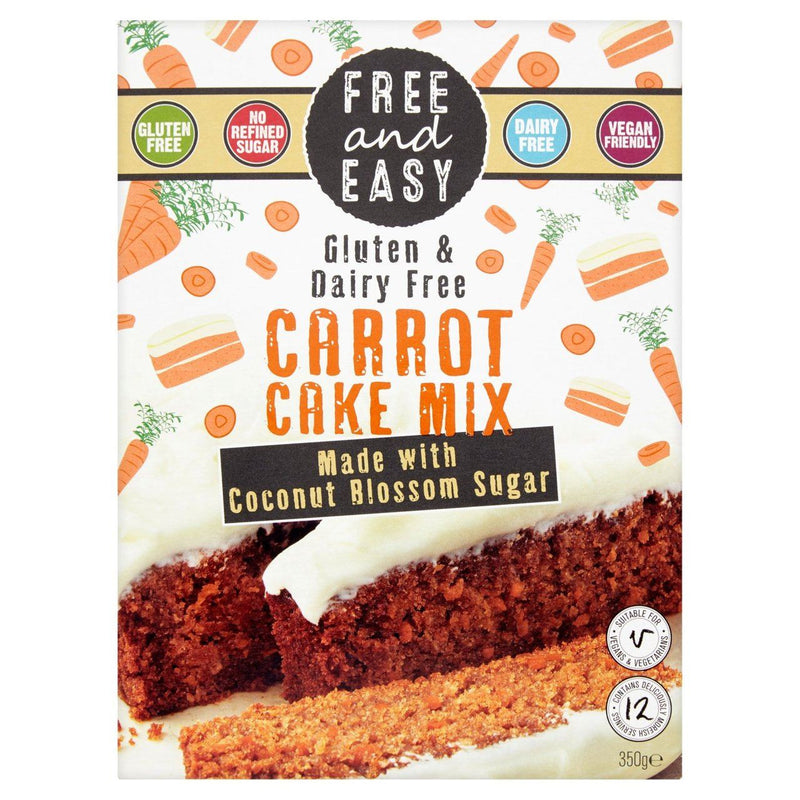 Free & Easy Carrot Cake Mix - 350g