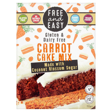 Free & Easy Carrot Cake Mix - 350g
