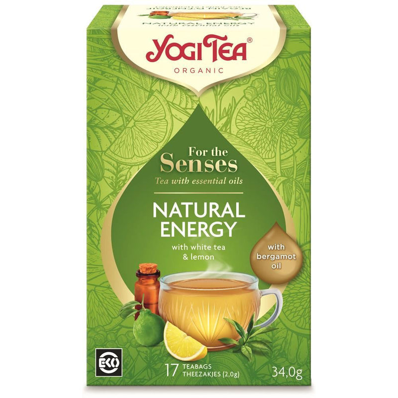 Yogi Tea For The Senses Natural Energy - 17 Bags