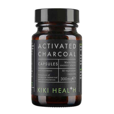 KIKI Health Activated Charcoal - 50 Vegicaps