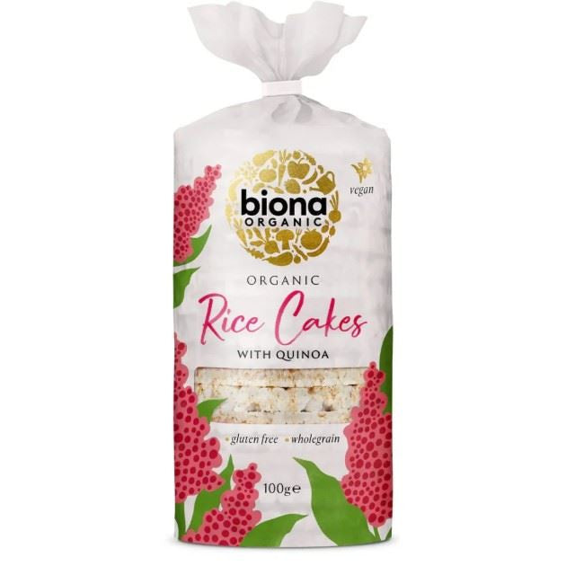 Biona Organic Rice Cakes with Quinoa - 100g
