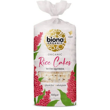 Biona Organic Rice Cakes with Quinoa - 100g