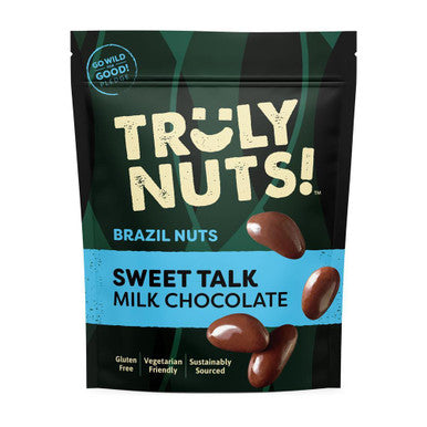 Truly Nuts! Milk Chocolate Brazil Nuts - 120g (Pack of 8)