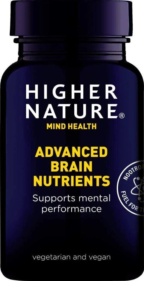 Higher Nature Advanced Brain Nutrients - 90 Tablets