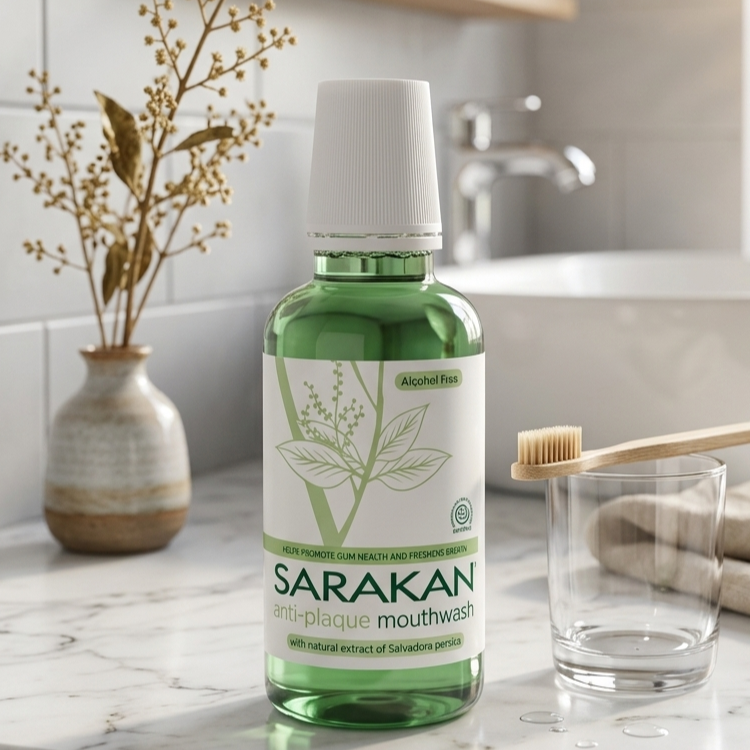 Sarakan Anti-Plaque Mouthwash - 300ml