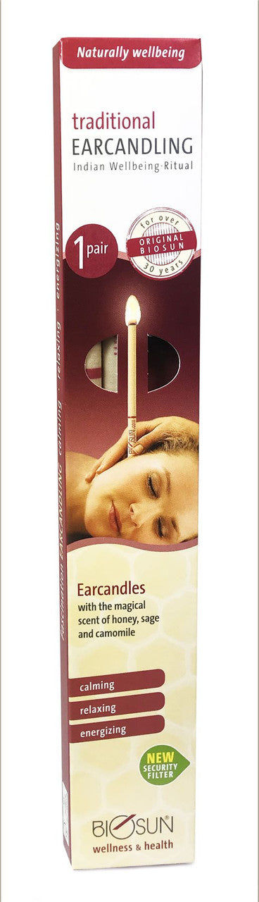 Biosun Traditional Ear Candles - 1 Pair