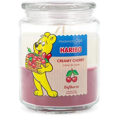 Haribo Scented Candle Creamy Cherry - 510g