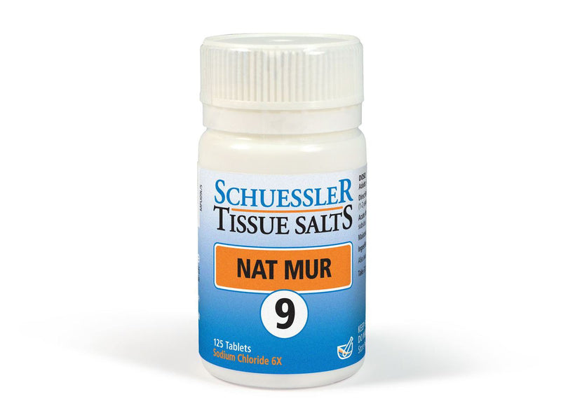 Schuessler Tissue Salts Nat Mur No 9 - 125 Tablets