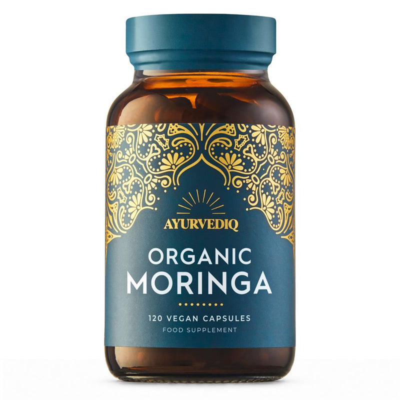 Ayurvediq Wellness Organic Moringa - 120 Capsules