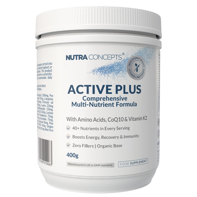 Nutraconcepts Active Plus - All-in-One Nutrition & Energy Blend - 400g