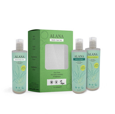 Alana Aloe Vera & Avocado Body Care Set - (3x400ml)