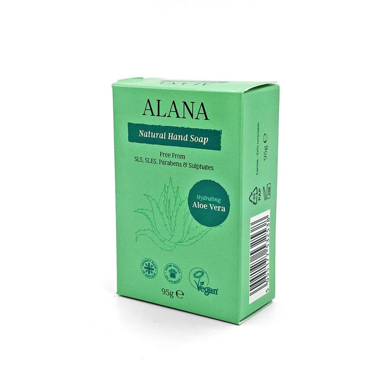 Alana Aloe Vera Natural Hand Soap Bar - 95g