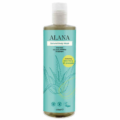 Alana Aloe and Avocado Body Wash Travel Size - 100ml