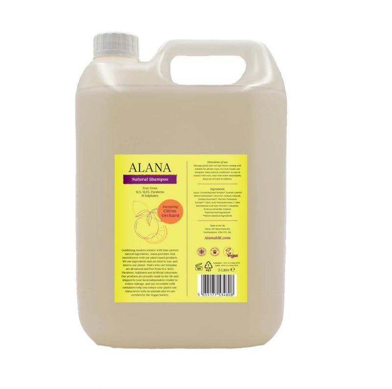 Alana Citrus Orchard Natural Shampoo - 5L