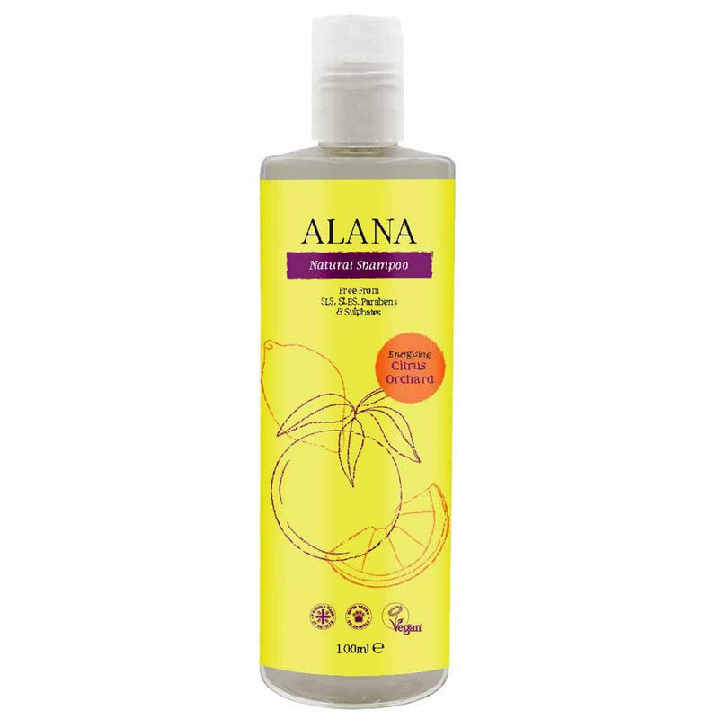 Alana Citrus Orchard Natural Shampoo Travel Size - 100ml