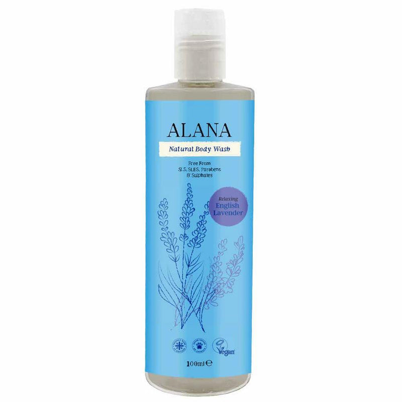 Alana Lavender Natural Body Wash Travel Size - 100ml
