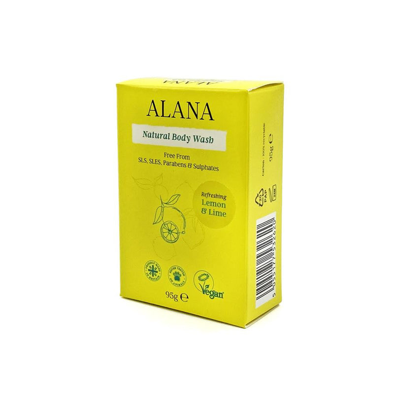 Alana Lemon & Lime Natural Body Wash Bar - 95g