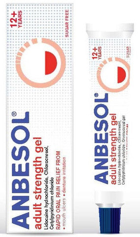 Anbesol Adult Gel - 10g