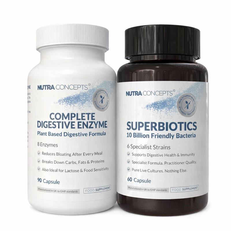 Nutraconcepts Complete Digestive Enzyme & Superbiotics