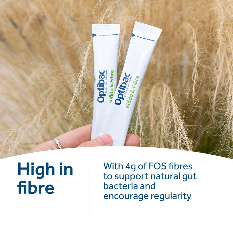 Optibac Probiotics Bifidobacteria & Fibre - 30 Sachets x 6g