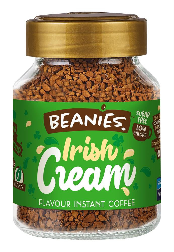 Beanies Coffee Irish Cream Flavour Instant Coffee - 50g