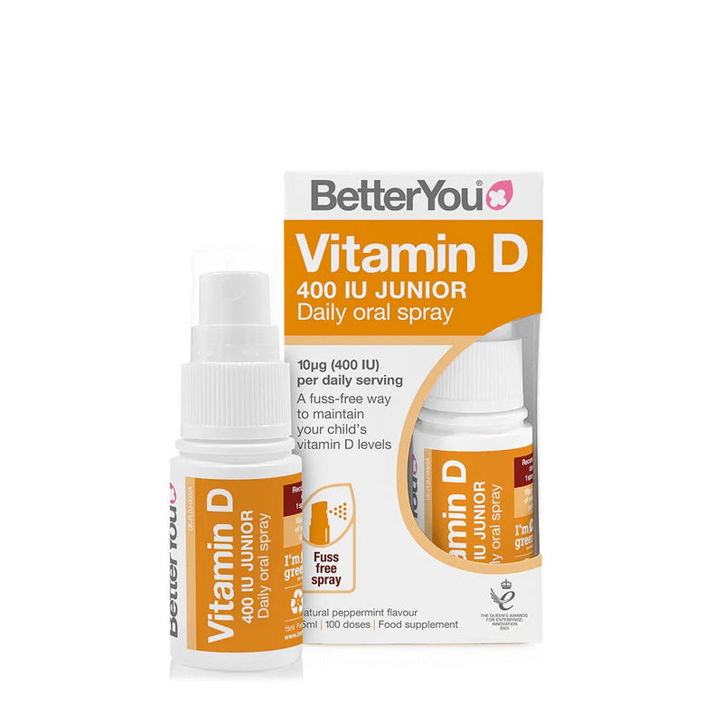 BetterYou Junior Vitamin D 400IU Spray - 15ml