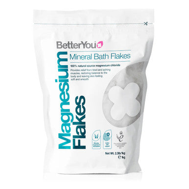 BetterYou Magnesium Mineral Bath Flakes - 1kg