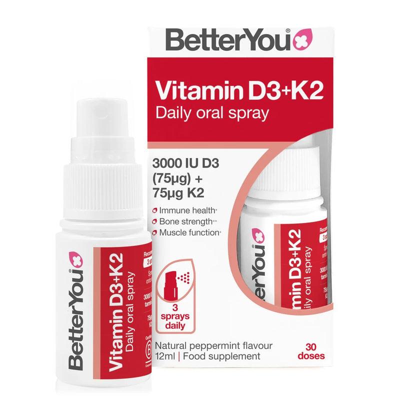 BetterYou Vitamin D3+K2 - 12ml
