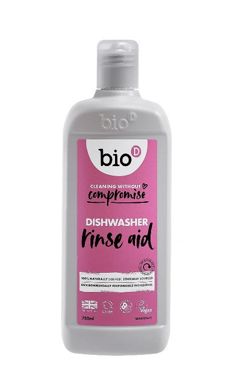 Bio-D Dishwasher Rinse Aid - 750ml