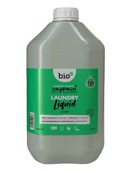Bio-D Laundry Liquid with Juniper & Seaweed - 5 Litre