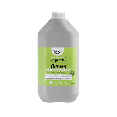 Bio-D Lime & Aloe Vera Cleansing Handwash - 5 Litre